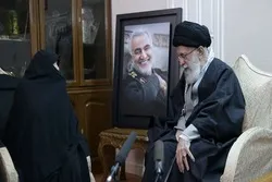 د اسلامی انقلاب ستر لارښود د سلیمانی کور ته ورغی