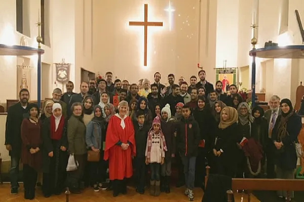 استقبال کلیسای لندن از بازدیدکنندگان مسلمان