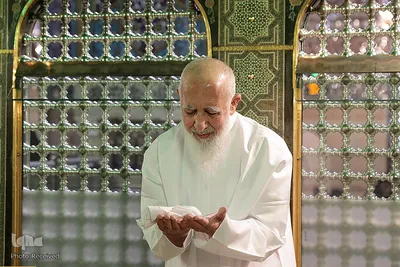 آیین غبارروبی مضجع مطهر رضوی