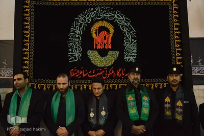 یه گزارش از مراسم عزاداری سالروز  شهادت حضرت معصومه(س)