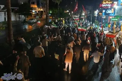 نود و پنجمین اجتماع شبانه مردم بابلسر