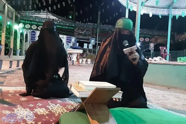 سومین شب از برگزاری چهاردهمین سوگوار تعزیه «غریب» شهرستان نور