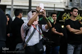 عزاداری ظهر عاشورا در تهران 