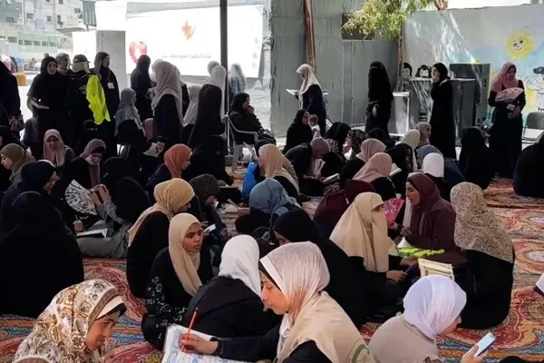 Gazze'de hafızlar Kur'an-ı Kerim hatmi için toplandı