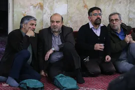 مراسم ترحیم مرحوم یعقوب منصوری پدر کریم منصوری قاری ممتاز و بین المللی کشور