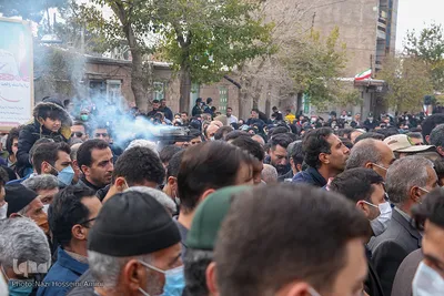 تشییع پیکر مطهر شهید «مهدی محرم» شهید مدافع وطن در قزوین‎‎