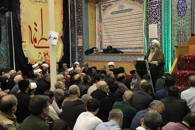 مراسم استقبال از ماه رمضان در اهر