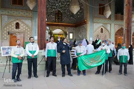 میلاد امام رضا در حرم شاهچراغ(ع)
