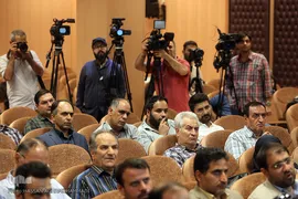 مراسم رونمایی از پلاک خیابان «جرج جرداق»