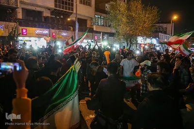 جشن پیروزی تیم ملی در تهران/1
