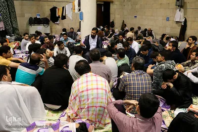 مراسم اعتکاف دانشجویی در دانشگاه تهران