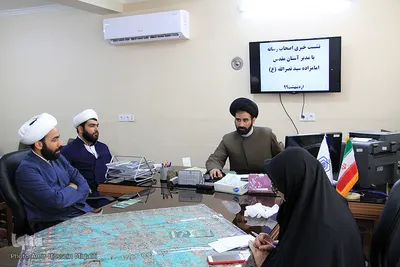 نشست خبری مدیر آستان مقدس امامزاده سیدنصرالله یزد