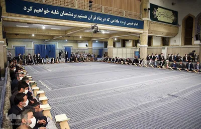 مراسم انس با قرآن در اولین روز ماه مبارک رمضان در حسینیه امام خمینی(ره)