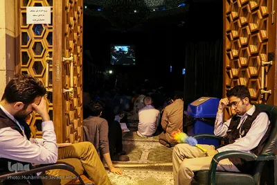 مراسم اعتکاف دانشجویی در دانشگاه تهران
