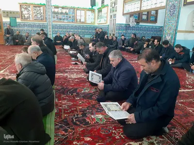 مراسم عزاداری شهادت رهبر معظم انقلاب اسلامی حضرت آیت الله العظمی الامام خامنه ای (ره) در اهر