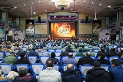 همایش نماز قرارگاه حمزه سیدالشهدا نیروی زمینی سپاه