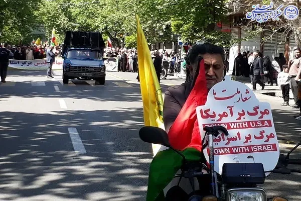 راهپیمایی روز جهانی قدس در ساری