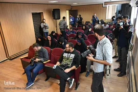 نشست خبری دانشگاه هنرهای اسلامی - ایرانی استاد فرشچیان