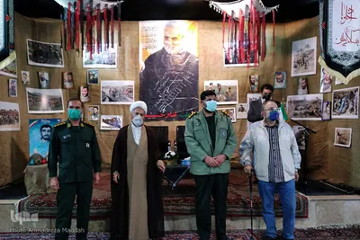 مراسم گرامیداشت نخستین بسیجی شهید شهر شیراز