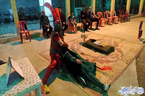 ششمین روز سوگواره تعزیه «غربب»