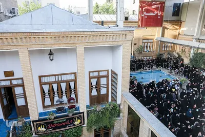 حسینیه ایران؛ مجلس روضه امام حسین(ع) در خانه موزه مدرس