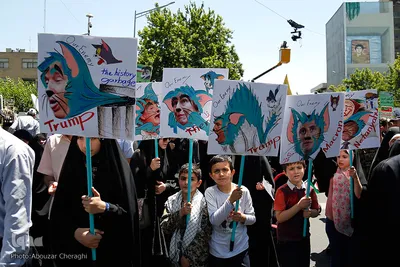 راهپیمایی روز قدس در تهران