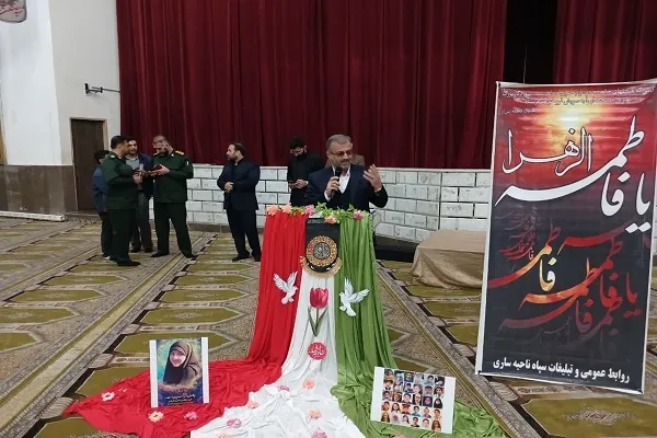 اعزام نخستین گروه از دانش‌آموزان دختر ساروی به مناطق عملیاتی جنوب کشور