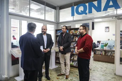 بازدید مدیرکل روابط عمومی استانداری تهران از ایکنا
