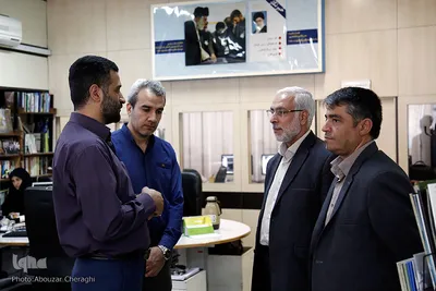 بازدید دکتر شریف زاده معاون هماهنگی و امور مجلس جهاد دانشگاهی 