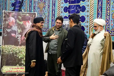 کرسی تلاوت قرآن کریم در مسجد جامع فاطمه الزهرا(س)
