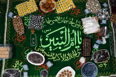 مراسم عزاداری وفات حضرت ام البنین (س) در شیراز