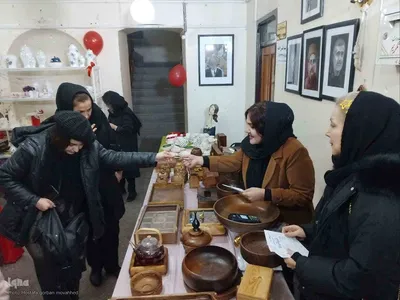 نمایشگاه صنایع دستی و هنرهای تجسمی یلدای هنر در شهرستان اهر