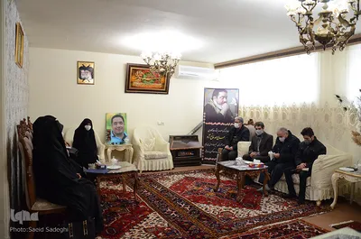 دیدار جهادگران دانشگاهی آذربایجان شرقی با خانواده شهید مدافع حرم «صمد فاتح نژاد‎‎»
