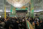 تشییع پیکر شهید مدافع حرم سیدمحمدرضا سادات علوی