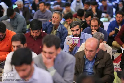 مراسم بزرگداشت آیت‌الله ربانی شیرازی در حرم مطهر