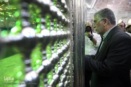  مراسم تجدید میثاق اعضای جهادگران دانشگاهی با آرمان‌های امام خمینی(ره)