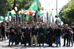 مراسم عزاداری عاشورای حسینی در شهرستان همدان
