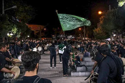 دمام‌زنی اراکی‌ها در عزای سید و سالار شهیدان