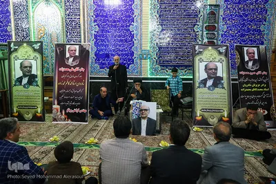 مراسم ترحیم محمدکاظم محمدزاده