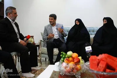 دیدار نمایندگان جامعه قرآنی با خانواده شهید «شهید احمد انصاری»
