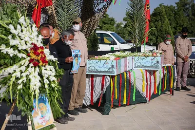 استقبال از دو شهید دفاع مقدس در شیراز