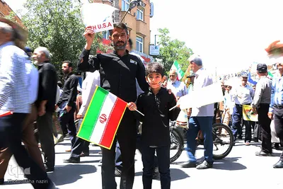 راهپیمایی روز قدس-اراک/عکاس:طه نظیری