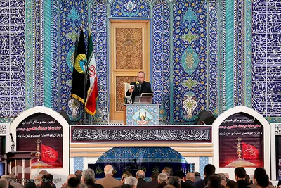 مراسم عزاداری ظهر اربعین در آستان حضرت عبدالعظیم(ع)