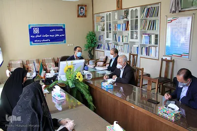 نشست خبری محمد دریجانی مدیرکل بیمه سلامت استان یزد‎