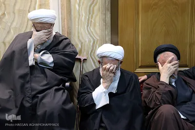 مراسم هفتمین روز درگذشت مرحوم آیت الله محمد واعظ زاده خراسانی