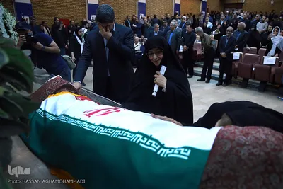 مراسم وداع با پیکر مرحوم «محمد امین قانعی راد» رئیس سابق انجمن جامعه‌شناسی ایران