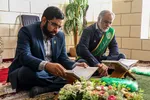 محافل انس با کلام الله مجید در منزل خانواده‌های شهدای حرم مطهر شاهچراغ(ع)