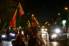 تشییع پیکر سردار شهید حاج مجید خادمی در تهران