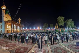 مراسم سوگواری ماه صفر در حرم مطهر حضرت شاهچراغ(ع) شیراز
