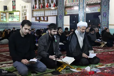 مراسم احیای شب‌های قدر در مساجد اهر
